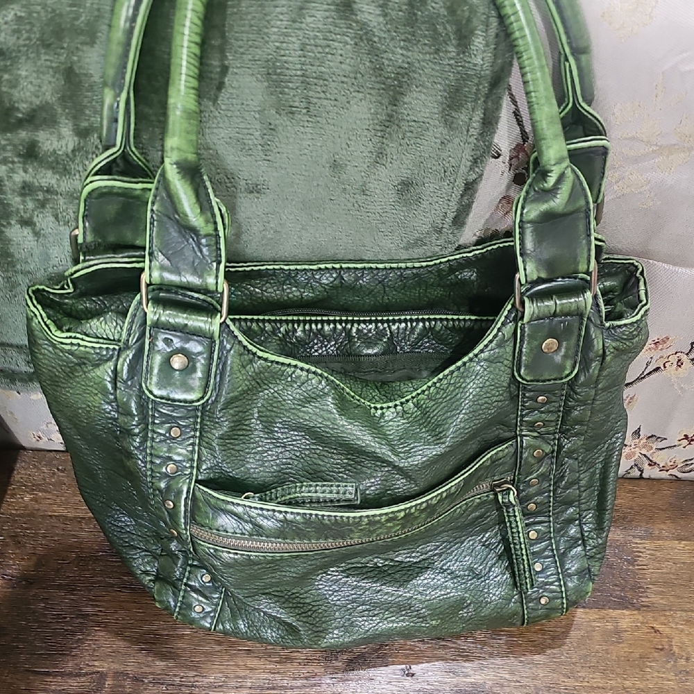Green Tote Bag